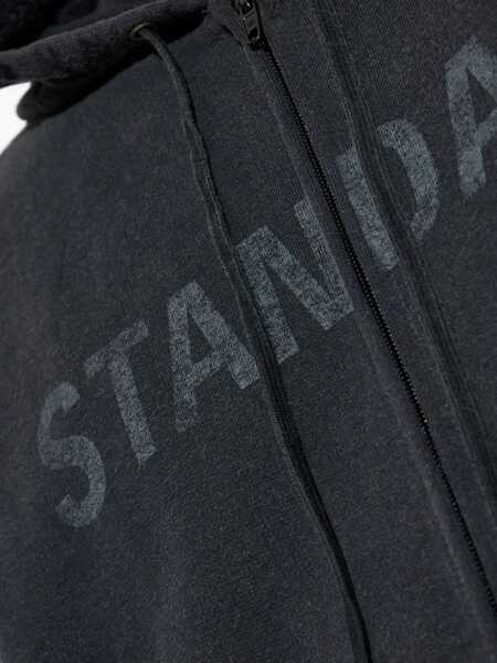 Bluze de trening Balenciaga Standard Oversized Zip-Up Hoodie BLACK Barbati (BM 19335698) 5