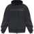 Balenciaga Standard Oversized Zip-Up Hoodie BLACK