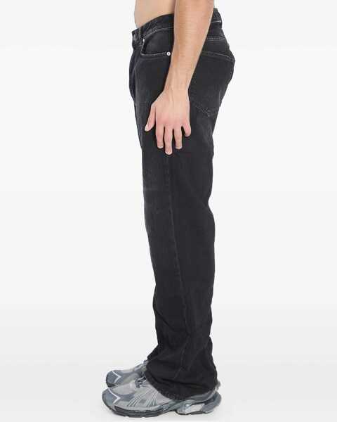 Blugi Balenciaga Distressed Relaxed Jeans BLACK Barbati (BM 19335707) 1