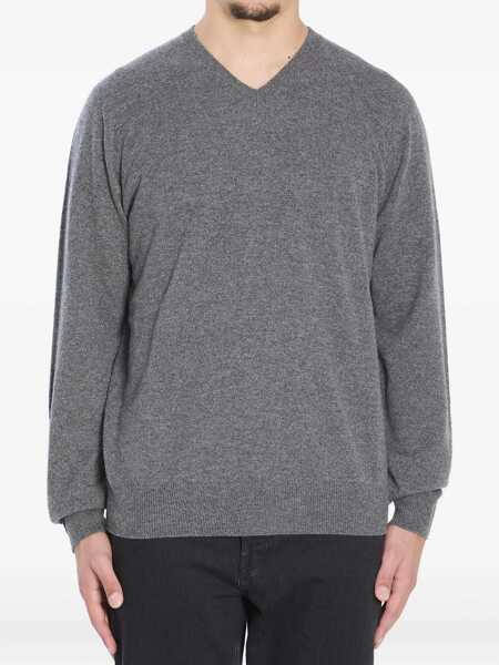 Pulovere THE ROW Rod Sweater In Cashmere GREY Barbati (BM 19335722) 1
