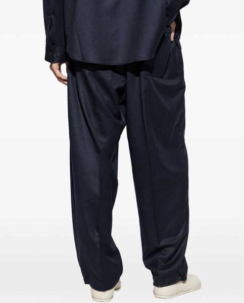 Pantaloni casual JACQUEMUS Gio Trousers BLUE Barbati (BM 19335731) 4