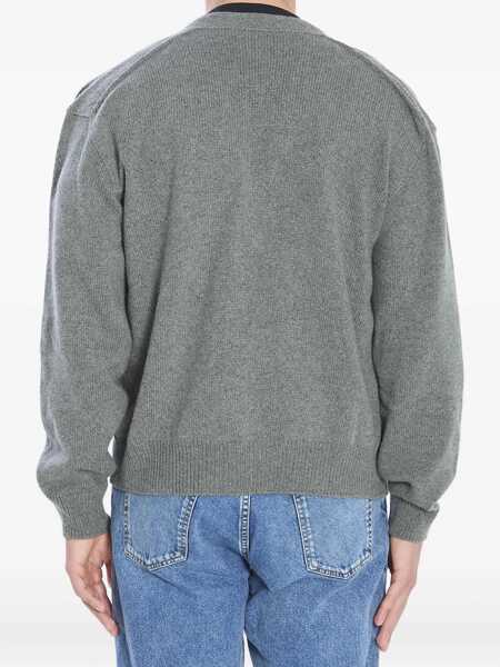 Cardigane THE ROW Mats Cardigan GREY Barbati (BM 19335740) 5