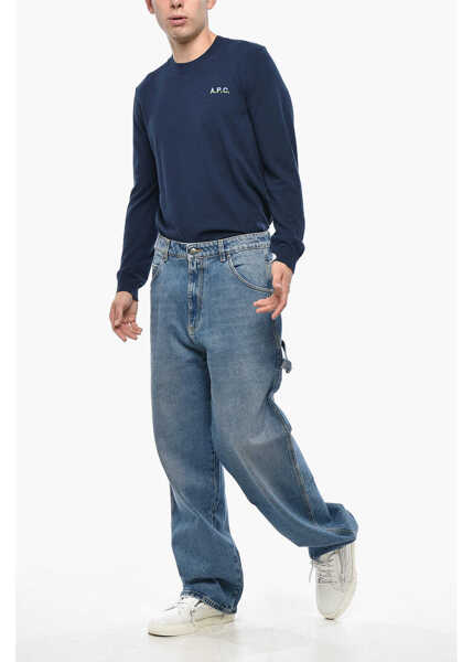 Blugi drepti 1989 STUDIO Straight Leg Oversized Jeans 25Cm Blue Barbati (BM 19335824) 4