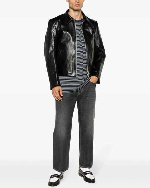 Blugi drepti Golden Goose Loose Skate-Fit Jeans Cory Stonewashed Effect 20Cm Black Barbati (BM 19335893) 2