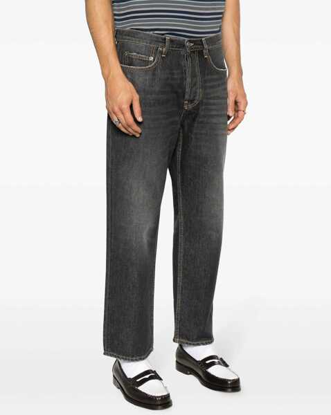 Blugi drepti Golden Goose Loose Skate-Fit Jeans Cory Stonewashed Effect 20Cm Black Barbati (BM 19335893) 3