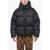 Bacon Hooded Oak Zip-Up Down Jacket Black