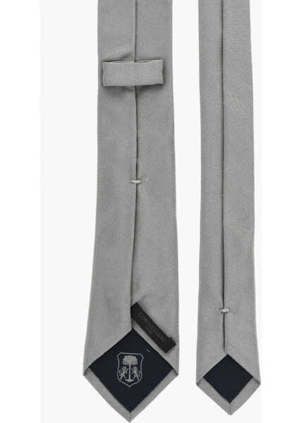 Cravate CORNELIANI Code Solid Color Silk Tie Green Barbati (BM 19336196) 3