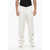 MSGM Straight Leg Jeans With Contrasting Logo 22Cm White
