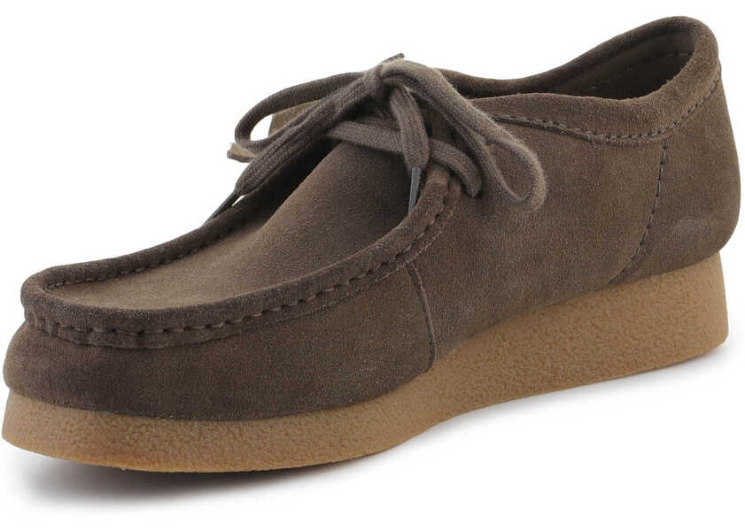 Sneakers Clarks WallabeeEVO DARK OLIVE SUEDE Brown Barbati (BM 19336463) 3