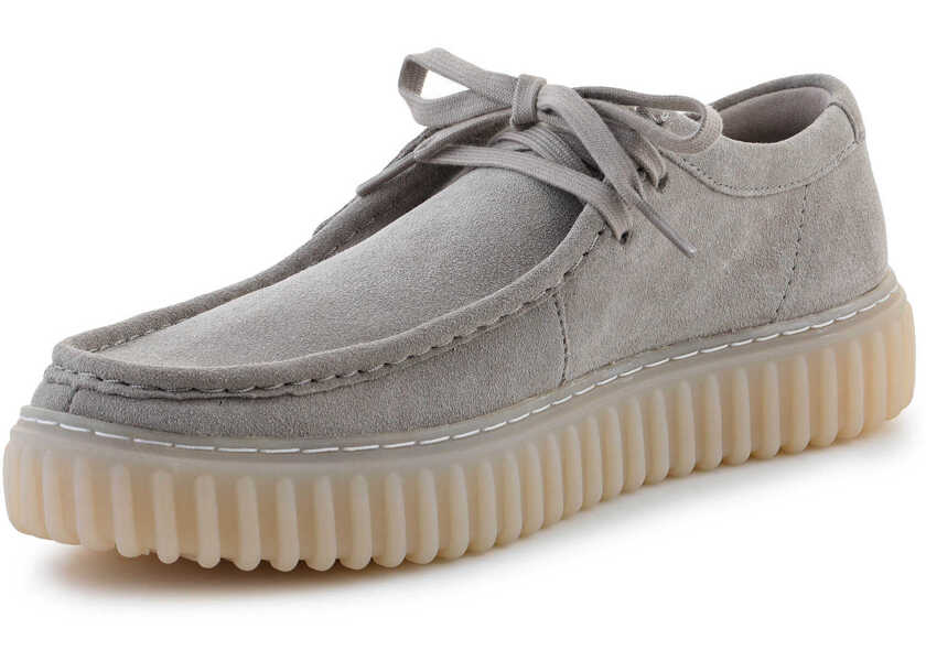 Sneakers Clarks Torhill Lo Light Grey Suede Grey Barbati (BM 19336466) 3