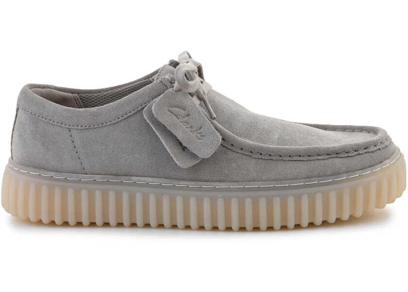 Sneakers Clarks Torhill Lo Light Grey Suede Grey Barbati (BM 19336466) 6