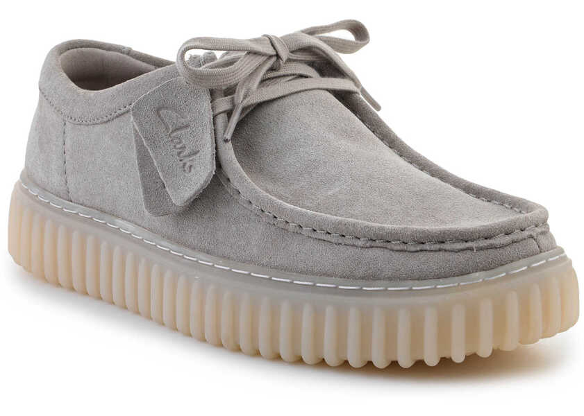 Sneakers Clarks Torhill Lo Light Grey Suede Grey Barbati (BM 19336466) 1