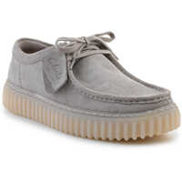 Sneakers Clarks Torhill Lo Light Grey Suede