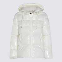 Geci de iarna Pinko White Down Jacket Femei