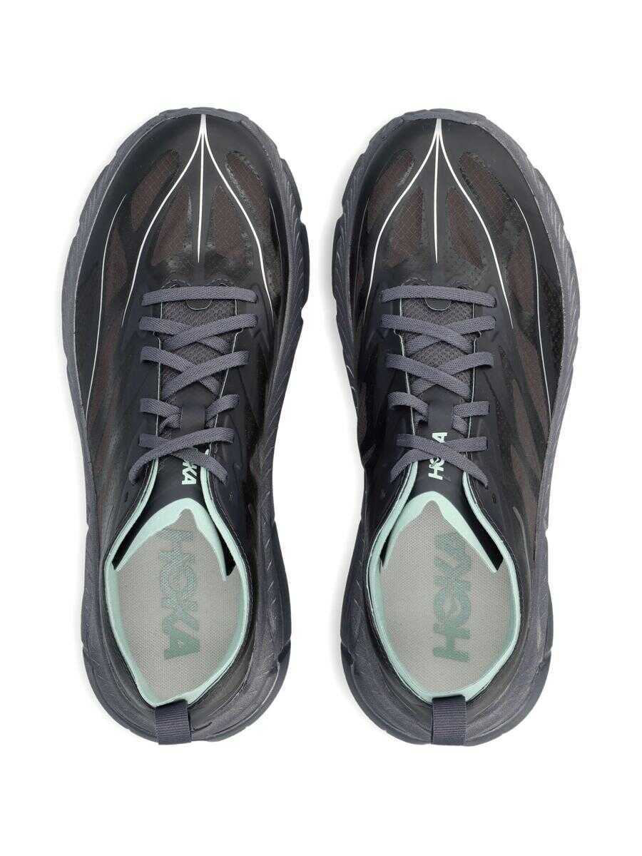 Sneakers Hoka One One Hoka U Mafate Speed 4 Lite Shoes CJD CHARCOAL GREY / JADE Femei (BM 19340418) 4