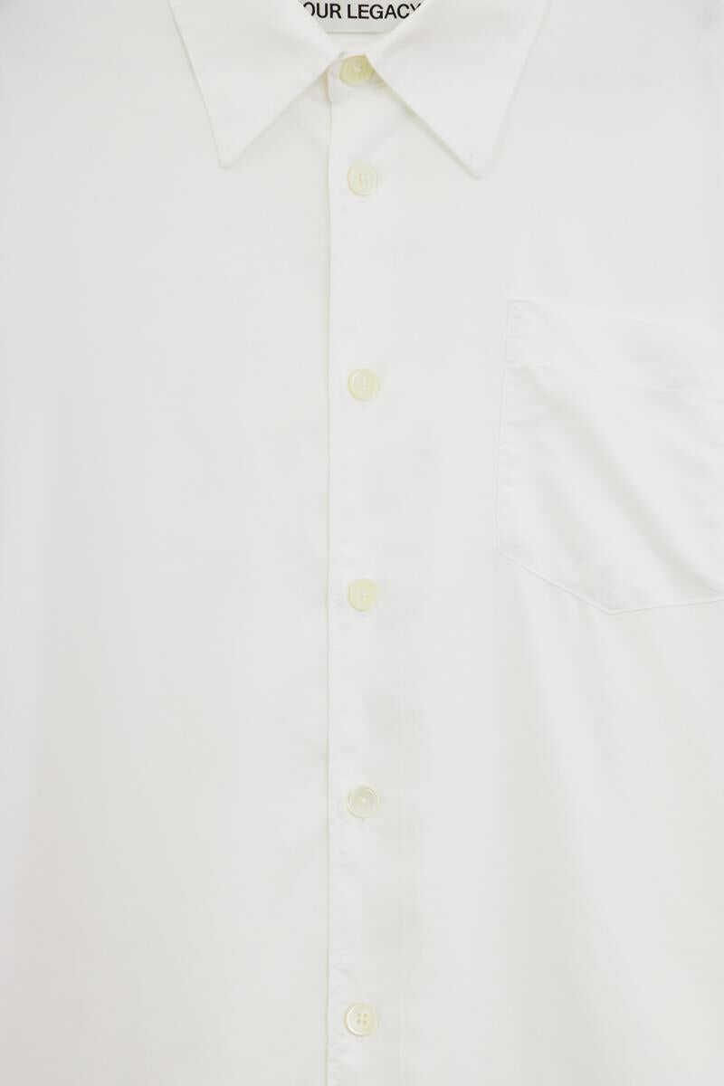 Camasi OUR LEGACY Our Legacy Shirts WHITE Barbati (BM 19340544) 5