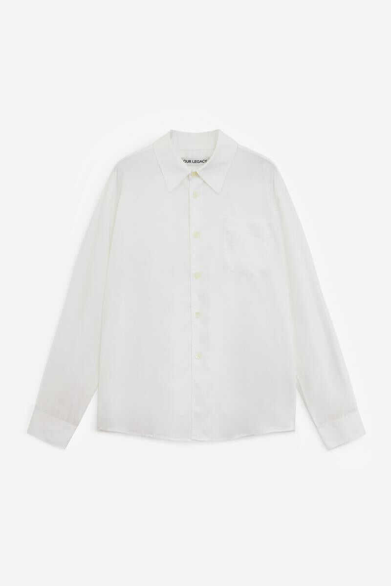 Camasi OUR LEGACY Our Legacy Shirts WHITE Barbati (BM 19340544) 1
