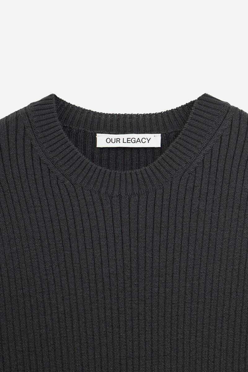 Pulovere OUR LEGACY Our Legacy Knitwear Black Barbati (BM 19340568) 3