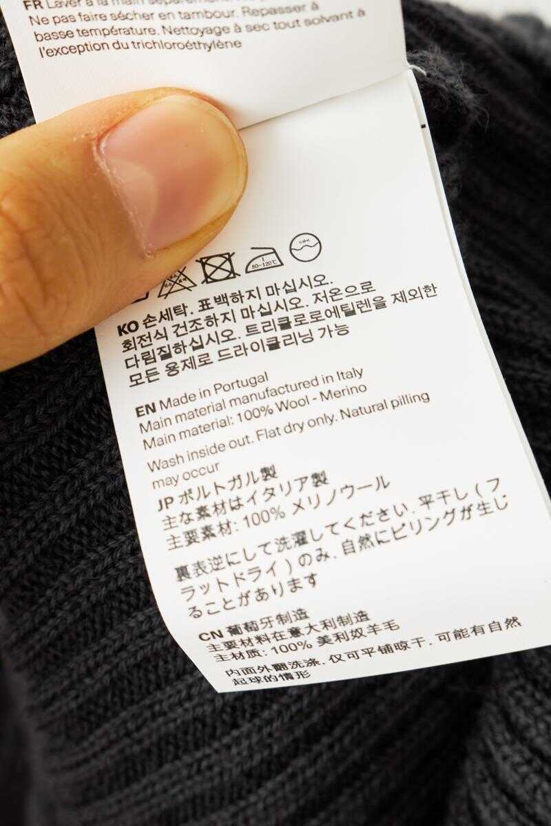 Pulovere OUR LEGACY Our Legacy Knitwear Black Barbati (BM 19340568) 5