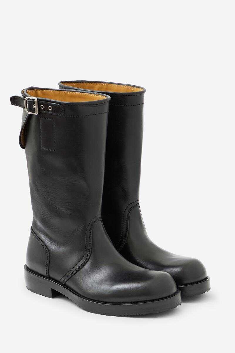 Bocanci Dries Van Noten Dries Van Noten Boots Black Barbati (BM 19340586) 3