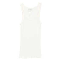 Topuri Forte_Forte Wool Ribbed American Tank Top Clothing Femei