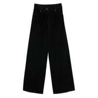 Pantaloni casual Forte_Forte Flocked Cotton 5 Pockets Pants Clothing Femei