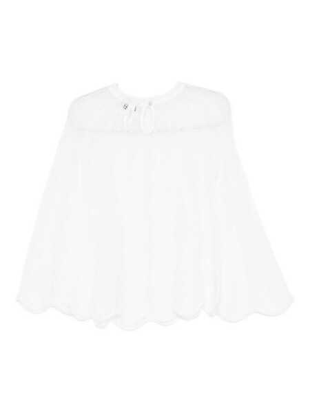 Pulovere forteforte ForteForte Brushed Mohair Pointelle Stitch Sweater Clothing Beige Femei (BM 19340907) 2