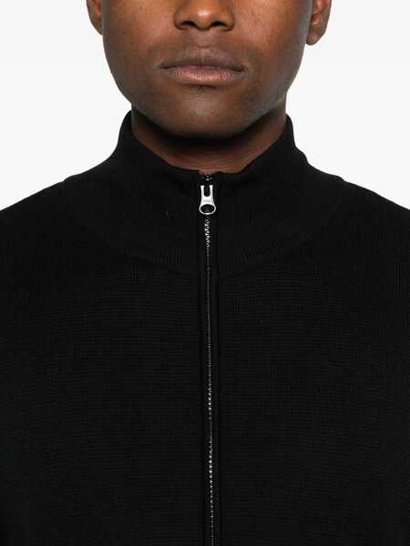 Cardigane C.P. Company C.P. Company Knitwear Cardigan In Re Wool Clothing Black Barbati (BM 19341108) 5