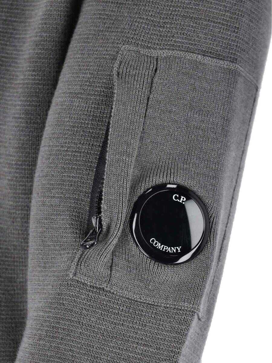 Pulovere C.P. Company C.P. Company Sweaters GREY Barbati (BM 19341117) 3