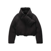 Esarfe Alexander Wang Cropped Puffer W/ Removable Scarf Clothing Femei