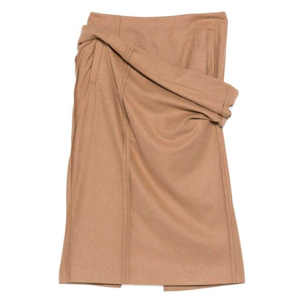 Fuste THE GARMENT The Garment Skirts BROWN/GOLD Femei (BM 19341222) 1