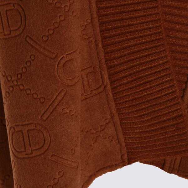 Geci TWINSET Twinset Brown Capes ALPACA Femei (BM 19341384) 3