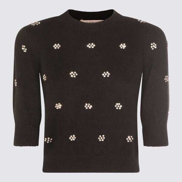 Pulovere TWINSET Twinset Black Wool Knitwear Black Femei (BM 19341441) 1