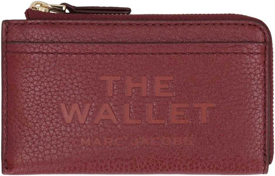 Portofele Marc Jacobs Marc Jacobs The Top Zip Multi Wallet Leather Red Femei (BM 19341621) 2