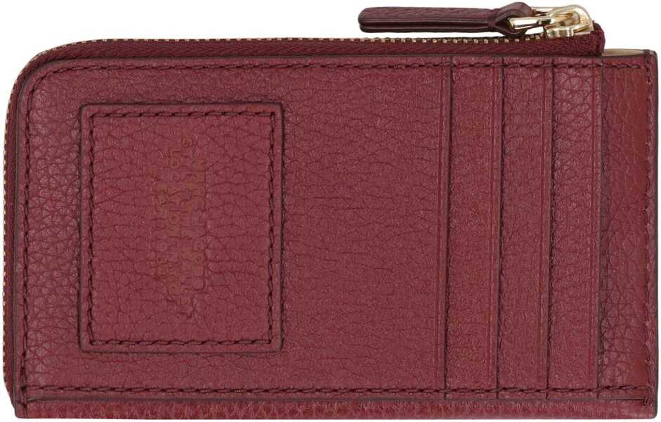 Portofele Marc Jacobs Marc Jacobs The Top Zip Multi Wallet Leather Red Femei (BM 19341621) 3