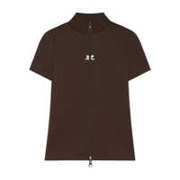 Topuri Courrèges Interlock Zipped Top Clothing Femei