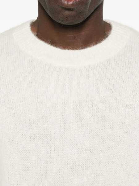 Pulovere Berner Khl Berner Khl Drop Crew Clothing 002 OFF WHITE Barbati (BM 19341825) 5