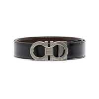 Curele Salvatore Ferragamo Gancini Reversible Leather Belt Barbati