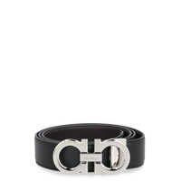 Curele Salvatore Ferragamo Gancini Reversible Leather Belt Barbati