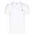 Ralph Lauren "Custom Slim Fit" White Crewneck T-Shirt With Pony Embroidery On The Front In Cotton Man WHITE