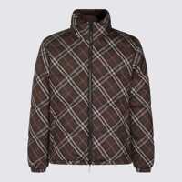 Geci de iarna Burberry Brown Snowdon Down Jacket Barbati