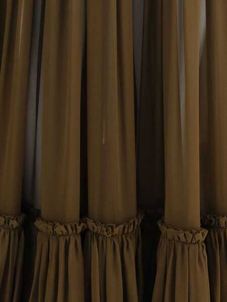 Fuste Saint Laurent Saint Laurent Skirts BROWN Femei (BM 19342557) 5