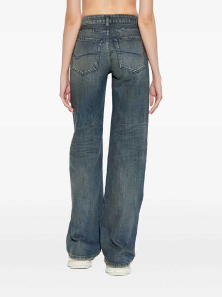 Blugi Balenciaga Balenciaga A Gamba Ampia Jeans BLUE Femei (BM 19342614) 4