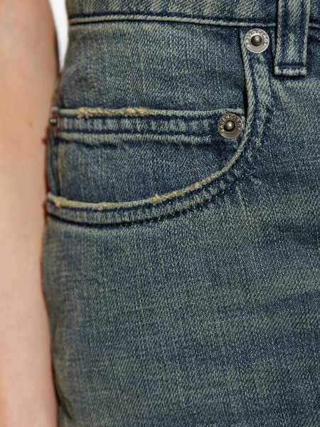 Blugi Balenciaga Balenciaga A Gamba Ampia Jeans BLUE Femei (BM 19342614) 5