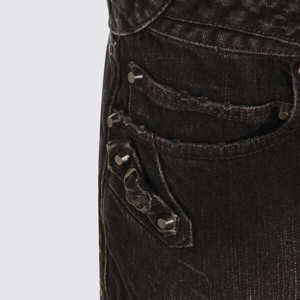 Fuste Balenciaga Balenciaga Black Cotton Skirt BLACK FADE OUT Femei (BM 19342629) 3