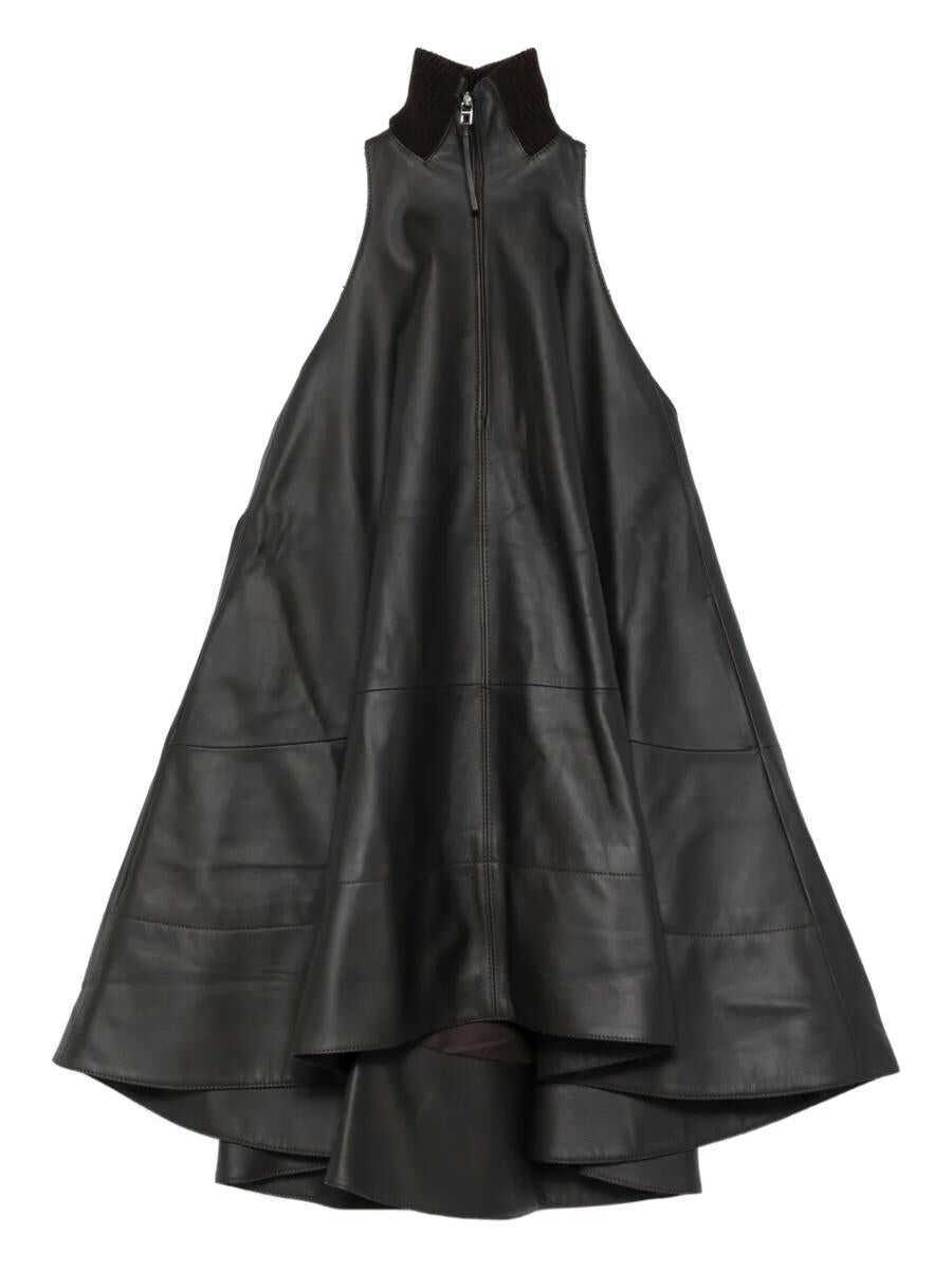 Rochii JACQUEMUS Jacquemus Zip-Up Dress BROWN Femei (BM 19342779) 1