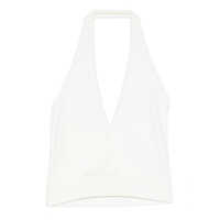 Topuri Aya Muse Knit Halter Top Clothing Femei