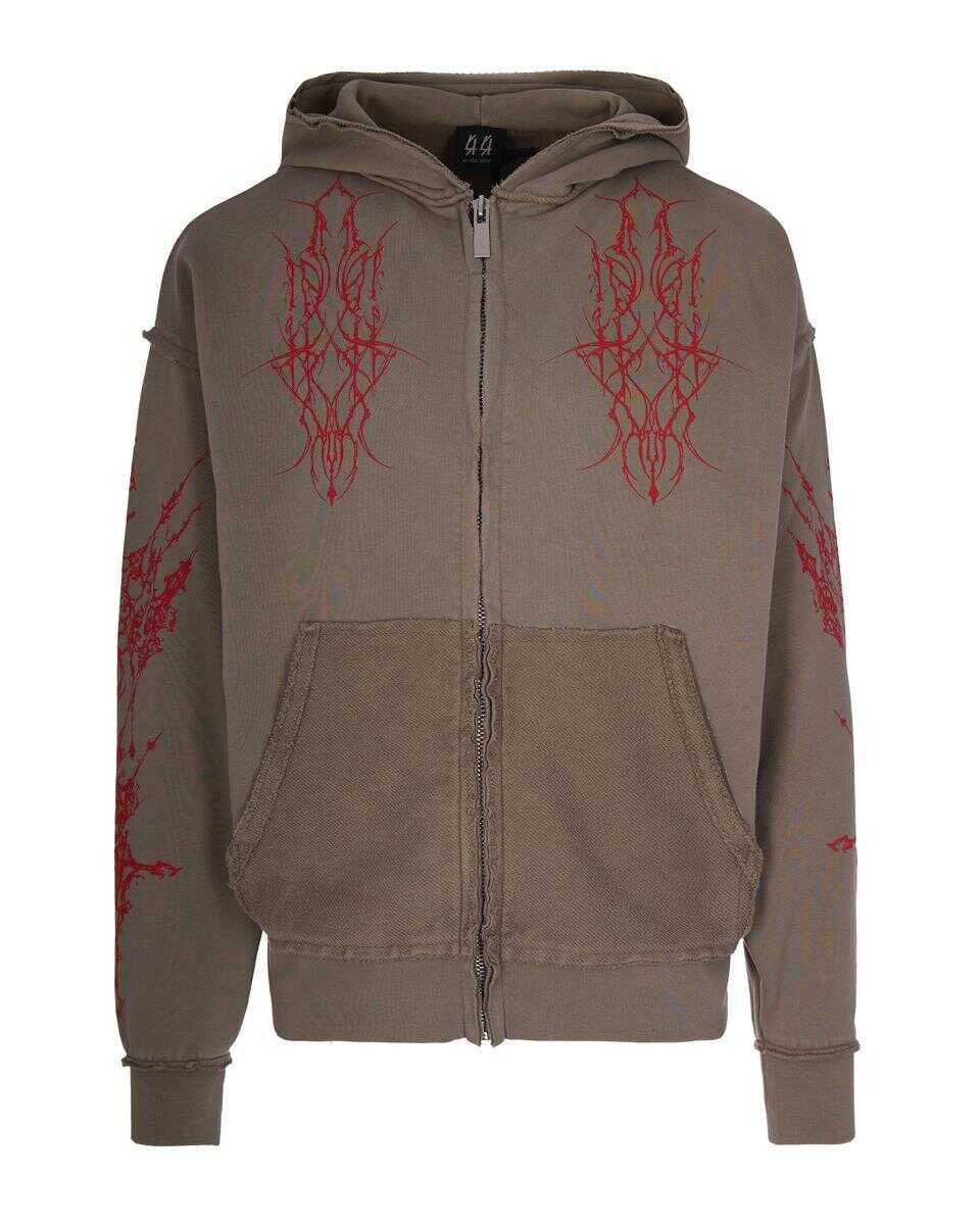 Pulovere M44 LABEL GROUP M44 Label Group Sweatshirt FADED MUDEWIGKEIT H.R.D. Barbati (BM 19343250) 1