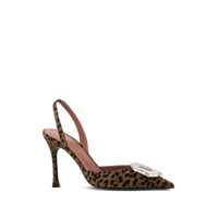 Pantofi cu toc AMINA MUADDI Dama - Pantofi cu toc AMINA MUADDI Amina Muaddi Heeled Shoes LEOPARD90MMSRHEEL Femei (BM 19343619) - B-mall.ro