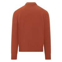 Pulovere FILIPPO DE LAURENTIIS pentru Barbati - Cardigane FILIPPO DE LAURENTIIS Filippo De Laurentiis Orange Wool Cardigan Filippo De Laurentiis ORANGE Barbati (BM 19343643) - B-mall.ro